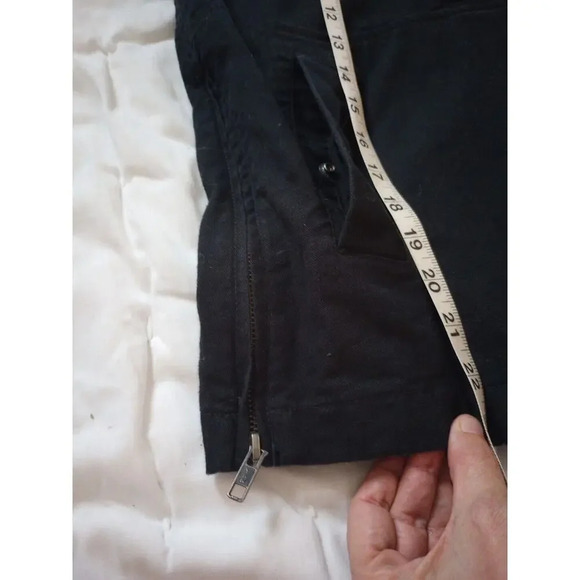 THE NORTH FACE Denim Jacket Women's Size XS Black Hooded Pullover Hoodie - Picture 13 of 13